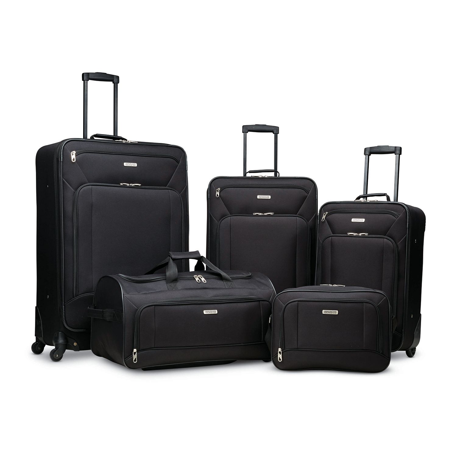 5 piece american tourister luggage set