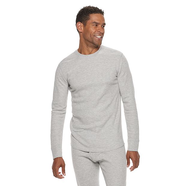 Men s Croft Barrow Thermal Base Layer Crewneck Underwear Tee