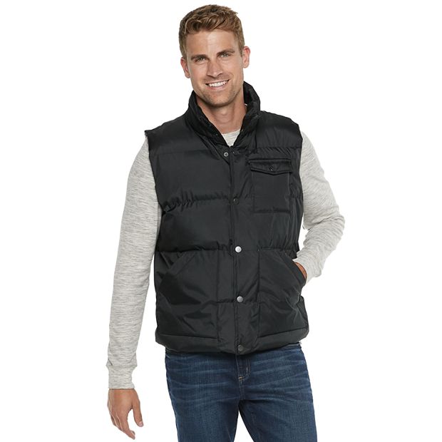 Kohls mens vest on sale