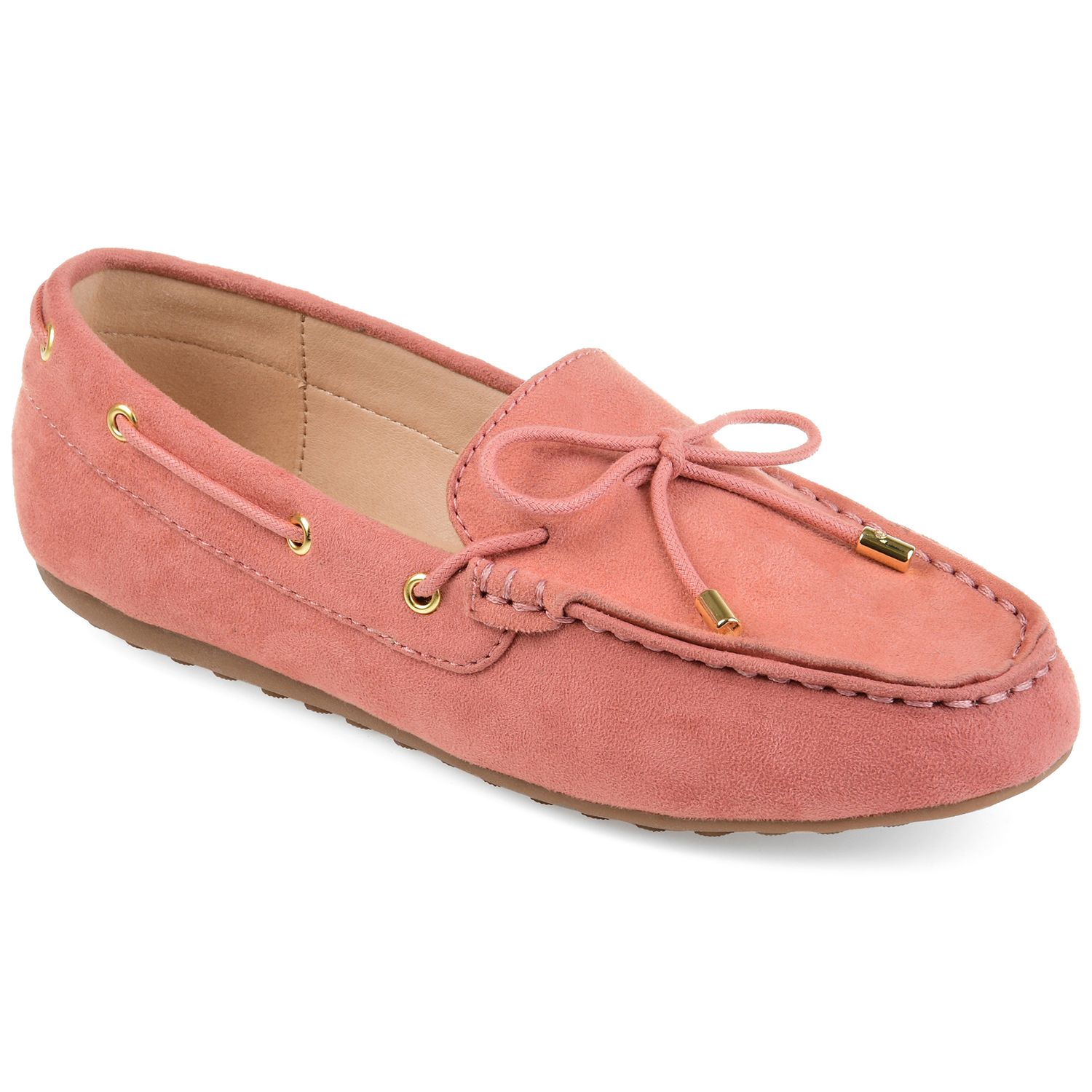 pink moccasins