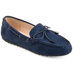 Navy cheap blue moccasins