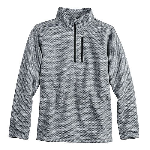 Boys 8-20 Tek Gear® Thermal Fleece Quarter-Zip Top