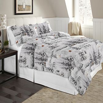 Celeste Home Flannel Duvet Cover Set