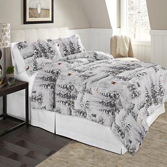 Celeste Home Flannel Duvet Cover Set