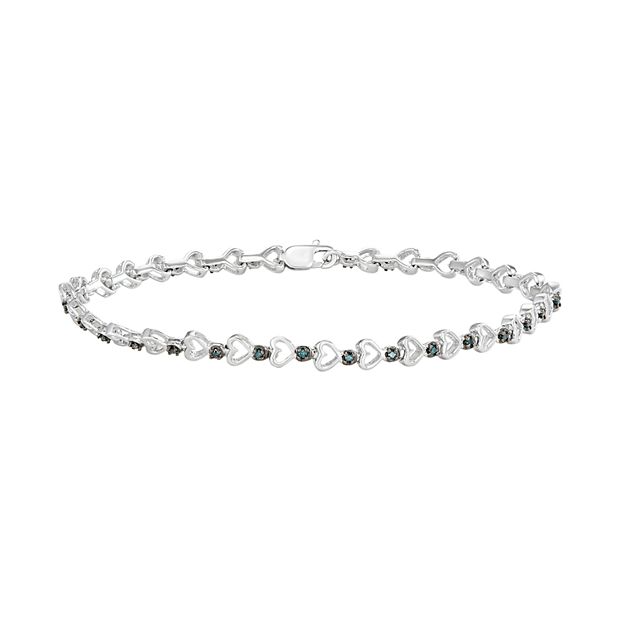 Kohl's sterling silver hot sale diamond bracelet