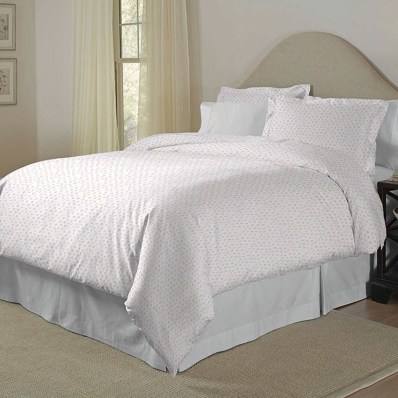 86317364 Pointehaven 200 Thread Count Cotton Print Duvet Co sku 86317364