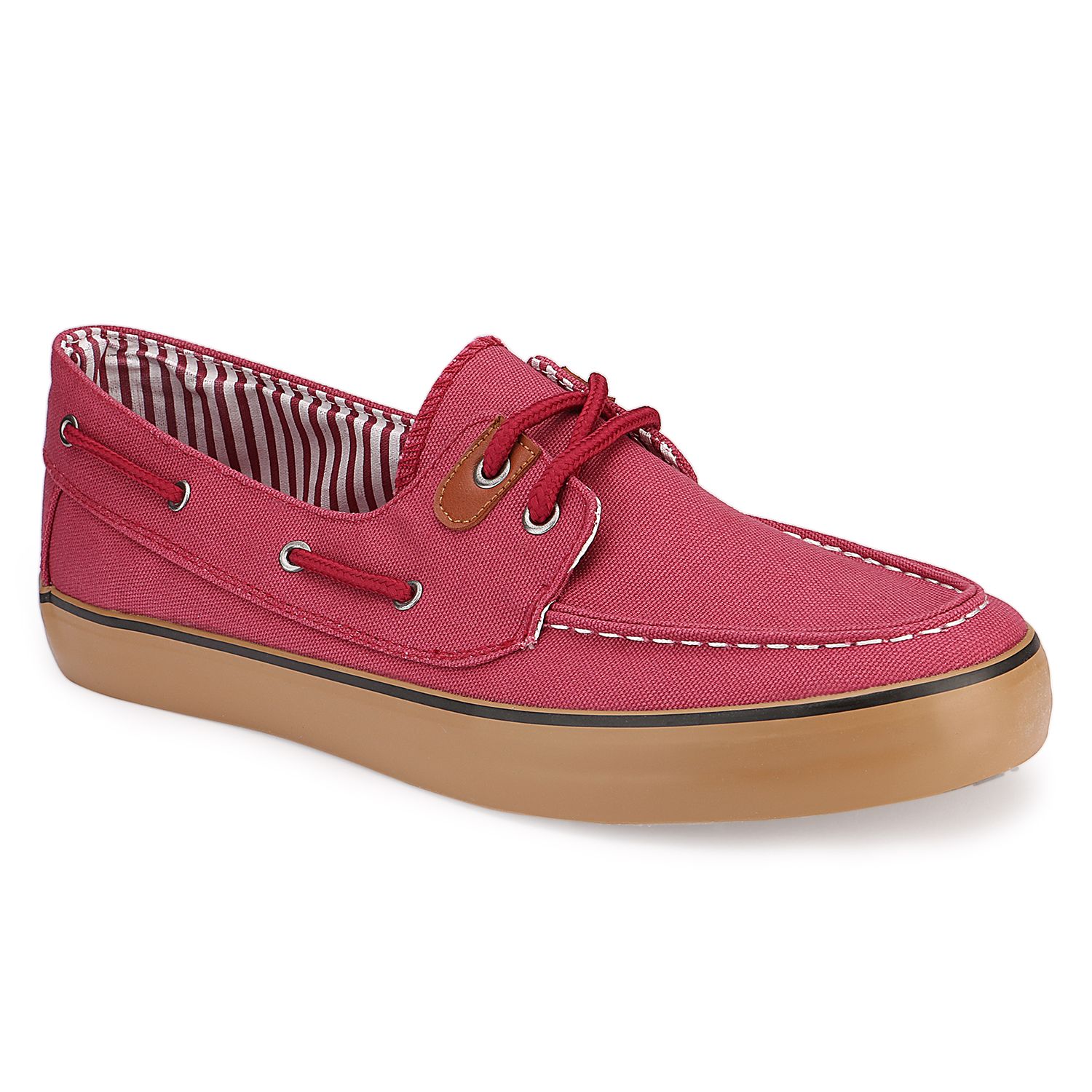 red boat shoes