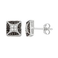 Black Diamond Earrings Shop Studs Hoops Drops Kohl s