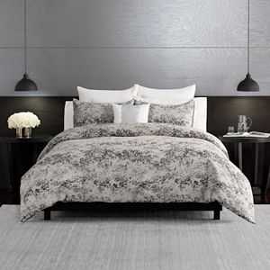 Simply Vera Vera Wang Light Falling Floral 3 Piece Comforter And