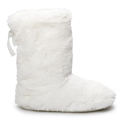 Kohls slipper boots hotsell