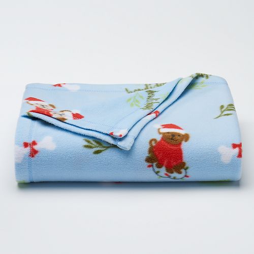 St. Nicholas Square® Print Fleece Throw