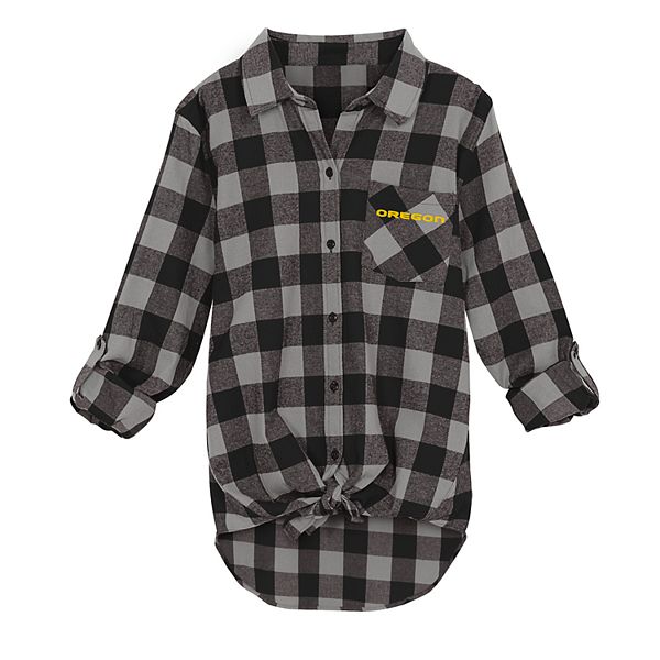 oregon ducks flannel shirt