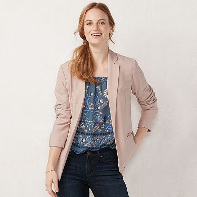 Women's LC Lauren Conrad Relaxed Open-Front Blazer