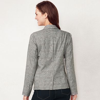 Women's LC Lauren Conrad Relaxed Open-Front Blazer