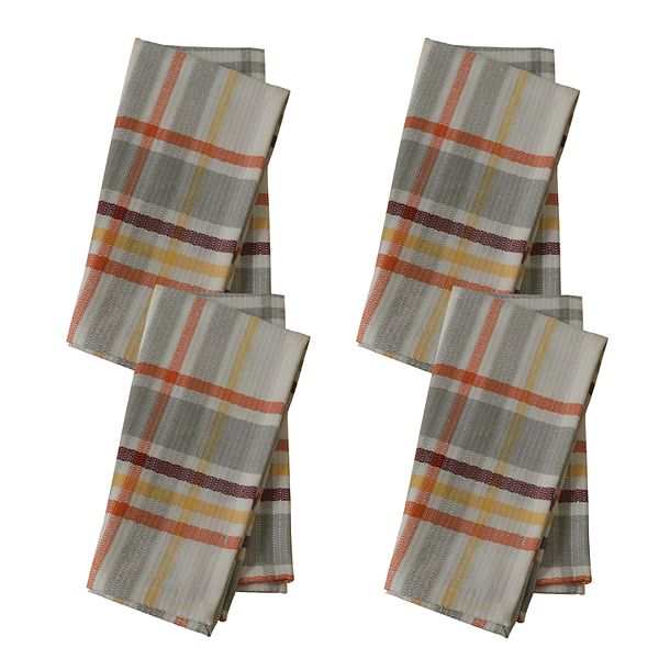 Food Network™ Seasonal Plaid Napkin 4pack