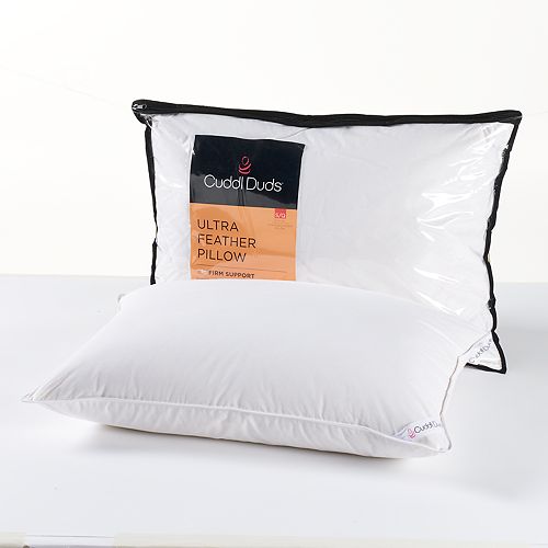 Cuddl Duds Firm UltraFeather Down Pillow