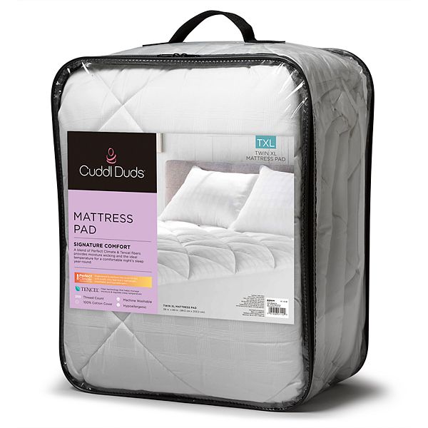 Cuddl Duds Down Alternative Mattress Pad