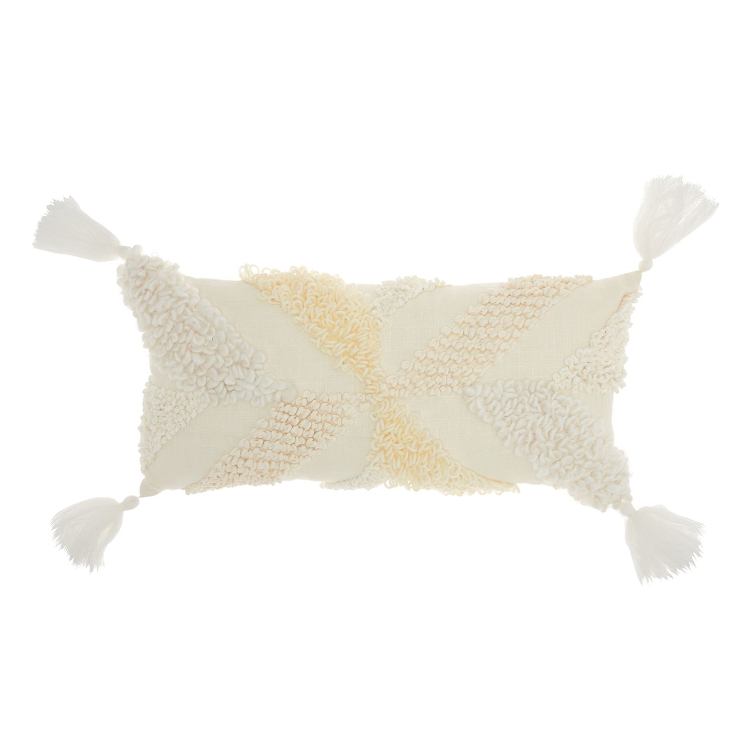 Lush Decor Julie Tassel Decorative Pillow Single - Citrus