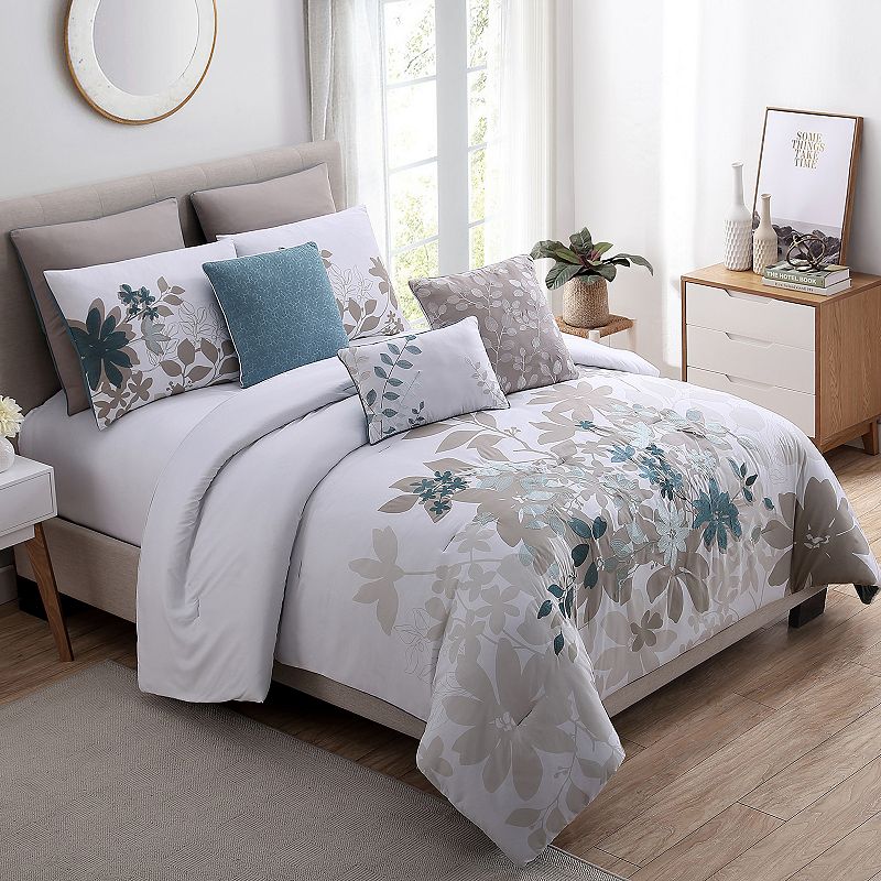 61793437 PCT Alana 8-pc. Comforter Set, Multicolor, Queen sku 61793437