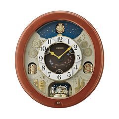 Brown Seiko Wall Clocks | Kohl's