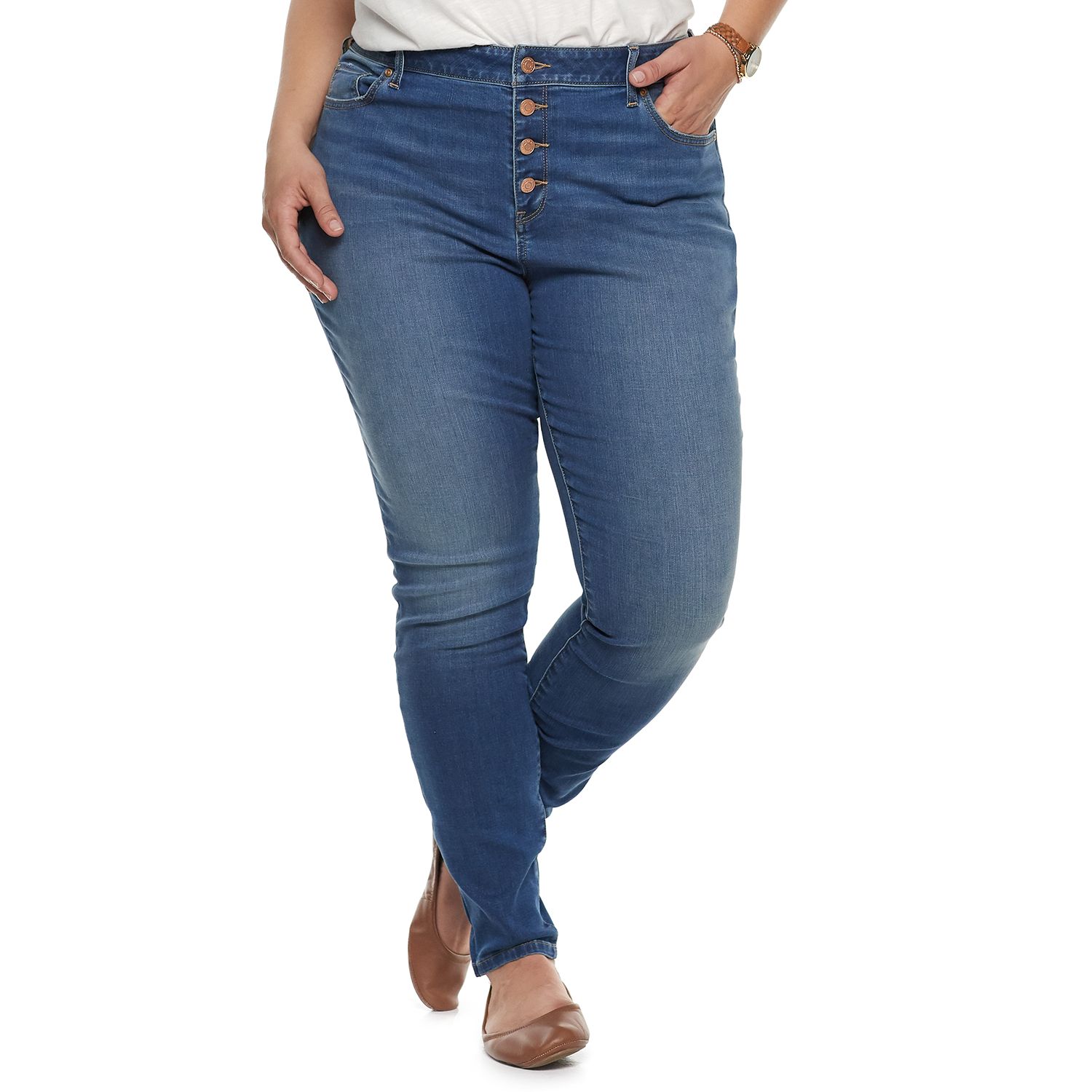 kohl's plus size jeans