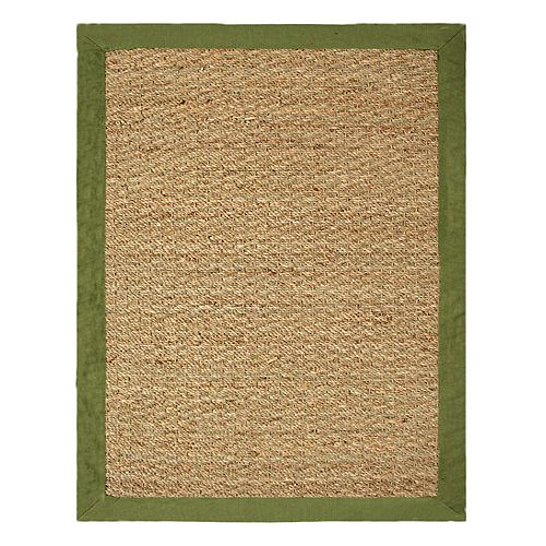 Chesapeake Seagrass Framed Solid Rug