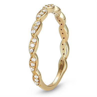 10k Gold 1/6 Carat T.W. Diamond Marquise Ring