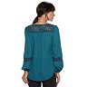 Women's Apt. 9® Lace Yoke Blouse