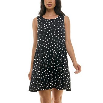 Women's Nina Leonard Floral Swing Dress
