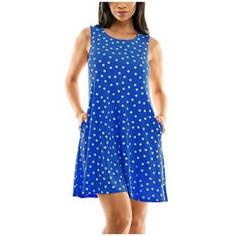 Women's Nina Leonard Floral Swing Dress