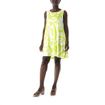 Women's Nina Leonard Floral Swing Dress