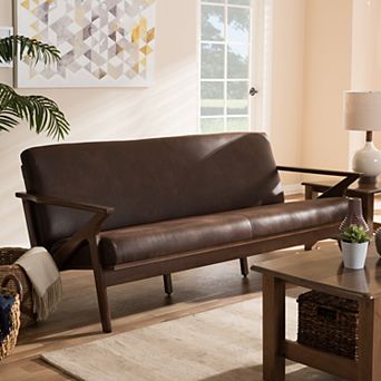 Baxton Studio Bianca Mid-Century Modern Sofa