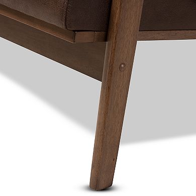 Baxton Studio Bianca Mid-Century Modern Sofa