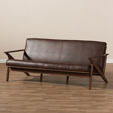 Baxton Studio Bianca Mid-Century Modern Sofa 