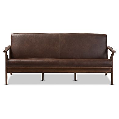 Baxton Studio Bianca Mid-Century Modern Sofa 