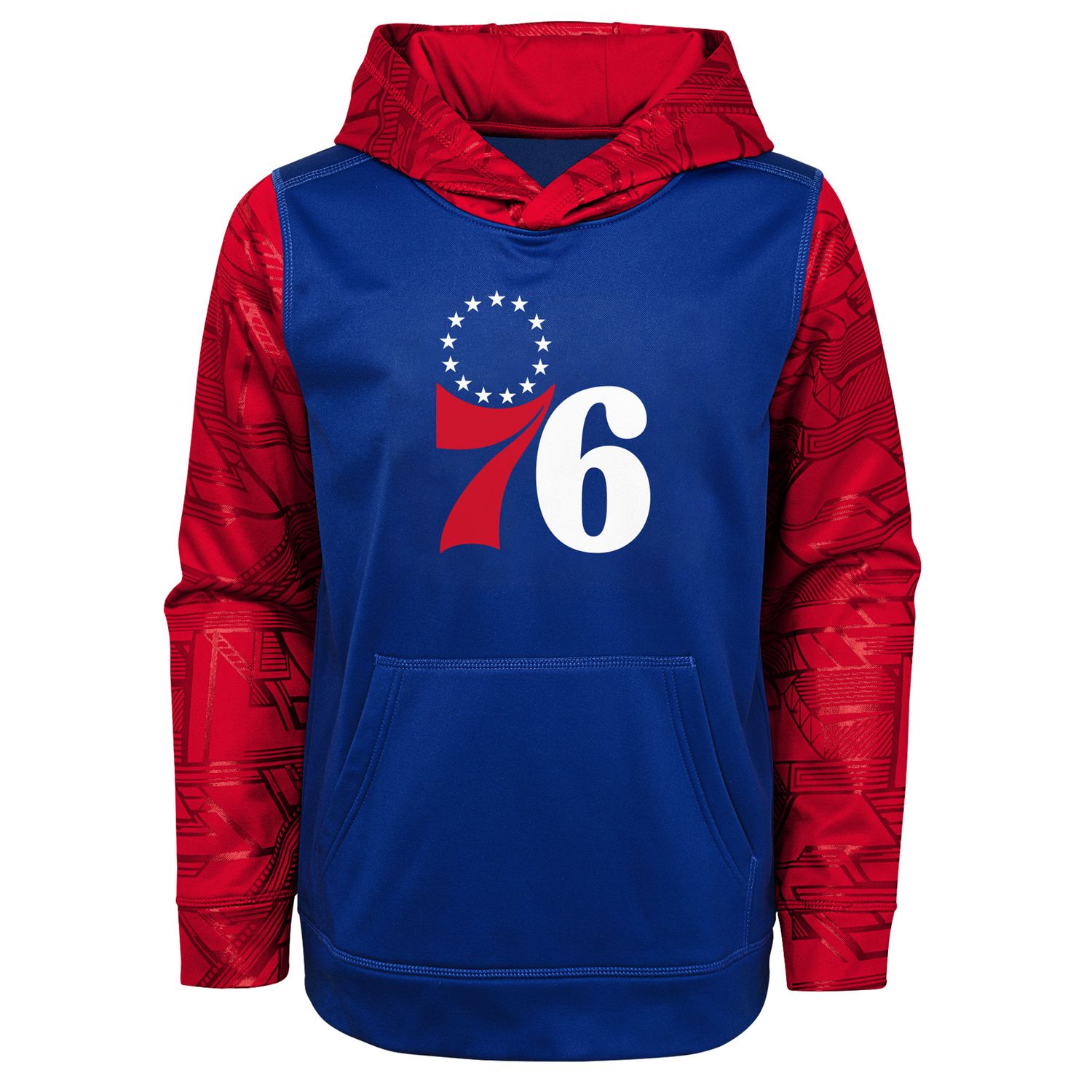 76ers short sleeve hoodie