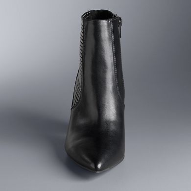 Simply Vera Vera Wang Gadwall Women's High Heel Ankle Boots