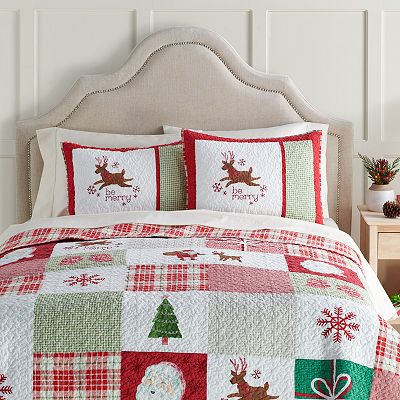 St. Nicholas cheapest Square Holiday Quilt King