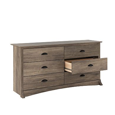 Prepac Salt Spring 6-Drawer Dresser