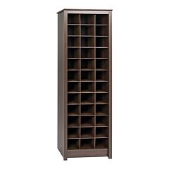 Tall Shoe Cubbie Cabinet Espresso - Prepac : Target