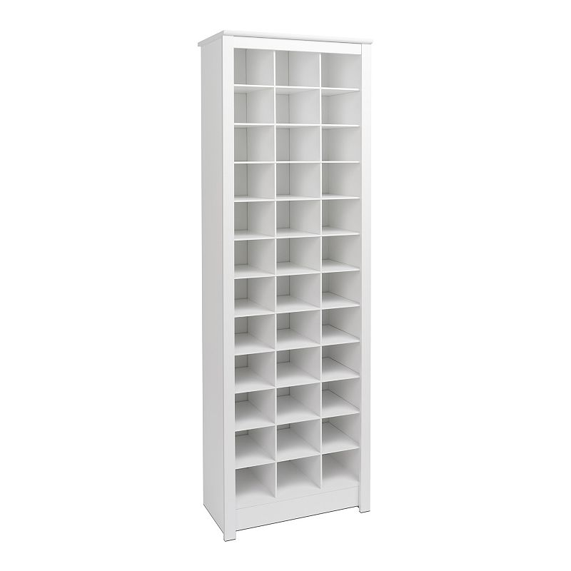 Prepac Space-Saving Hall Shoe Storage Cabinet