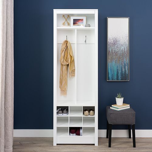 Prepac Space Saving Entryway Storage Cabinet