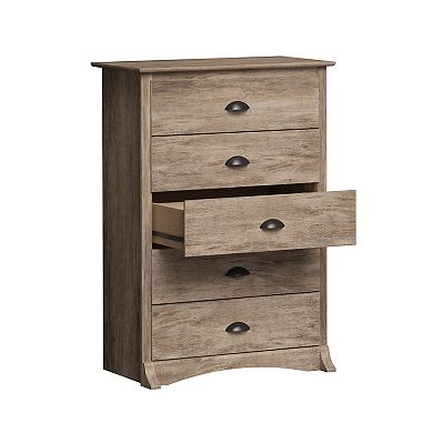 Prepac Salt Spring 5-Drawer Dresser