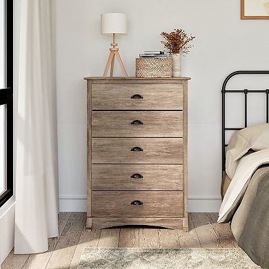 Prepac Salt Spring 5-Drawer Dresser