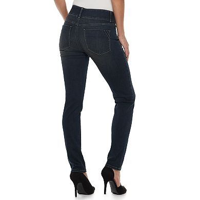 Women's Apt. 9® Tummy Control Curvy Midrise Bootcut Jeans