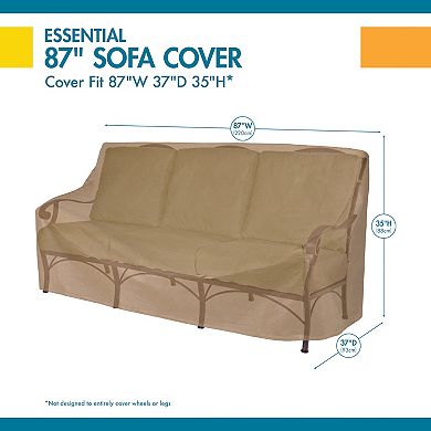 Duck Covers Essential 87-in. Patio Sofa Cover