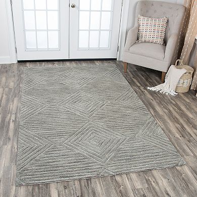 Rizzy Home Idyllic Transitional Solid Rug