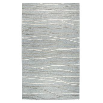 Rizzy Home Idyllic Contemporary Lines Striped Rug
