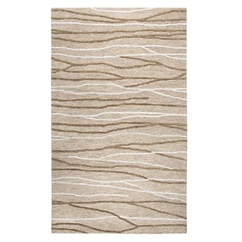 Rizzy Home Idyllic Contemporary Lines Striped Rug