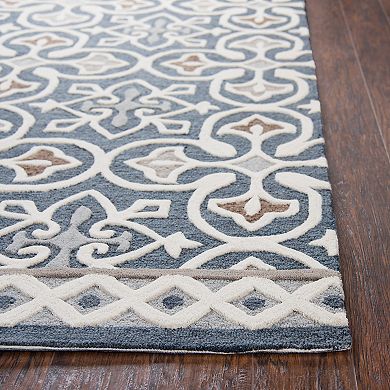 Rizzy Home Opulent Transitional Medallion I Geometric Rug